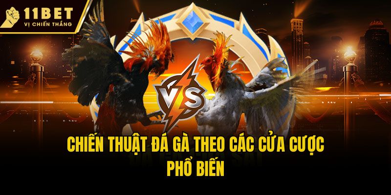 Chiến Thuật Đá Gà - Bí Quyết Đặt Cược Dễ Thắng Tại 11bet 3 Chiến thuật đá gà theo các cửa cược phổ biến