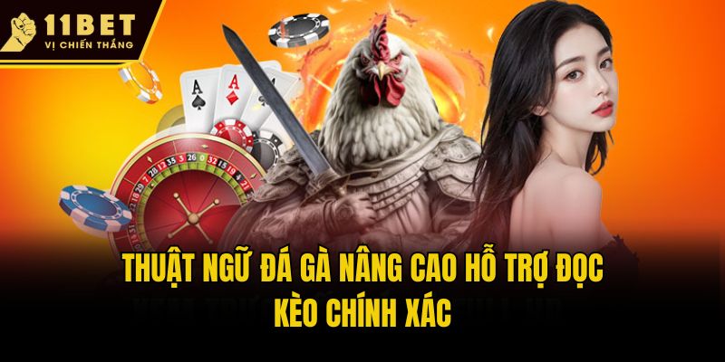 Thuật Ngữ Đá Gà 11bet Phổ Biến Nhất 2025 Dành Cho Hội Viên 2 Thuật ngữ đá gà nâng cao hỗ trợ đọc kèo chính xác